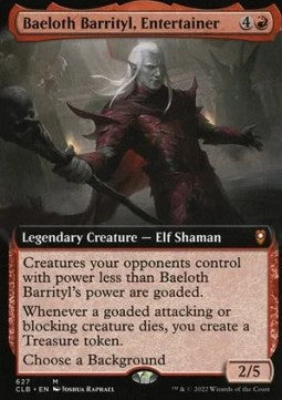 Baeloth Barrityl, Entertainer XCLB-627 Mythic Excellent Englisch