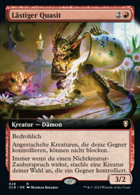 Lästiger Quasit (V.2) XCLB-628 Rare Near Mint Deutsch