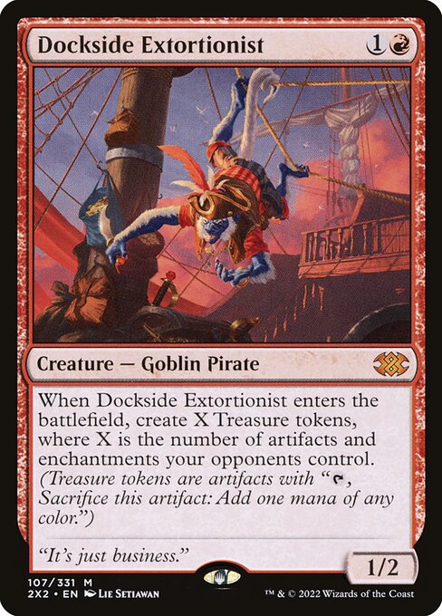 Dockside Extortionist 2X2-107 Mythic Near Mint Englisch