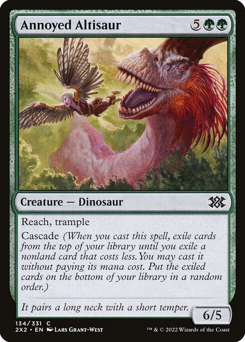 Annoyed Altisaur 2X2-134 Common Played Englisch