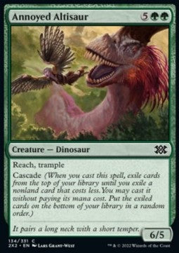 Verärgerter Altisaurus 2X2-134 Common Excellent Englisch Foil