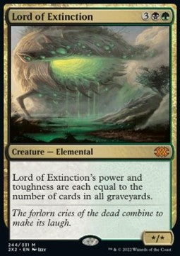 Lord of Extinction 2X2-244 Mythic Near Mint Englisch Foil