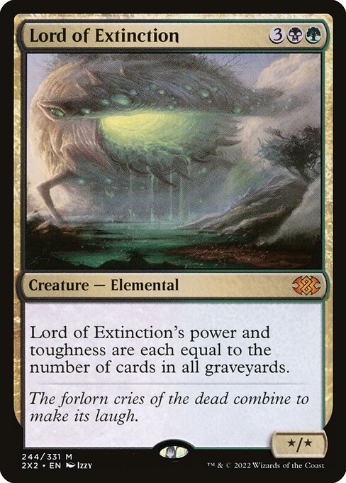 Lord of Extinction 2X2-244 Mythic Near Mint Englisch Foil