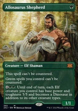 Allosaurus Shepherd X2X2-365 Mythic Near Mint Englisch Foil