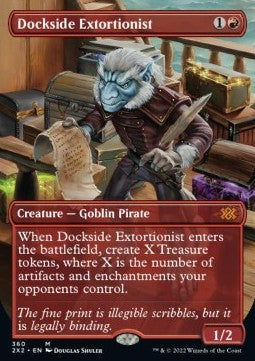 Erpresser vom Hafen (V.1) X2X2-360 Mythic Excellent Englisch Foil
