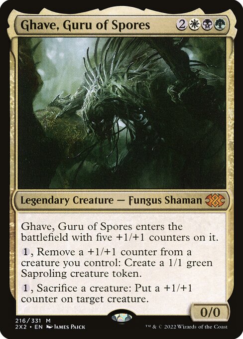 Ghave, Guru of Spores 2X2-216 Near Mint Englisch