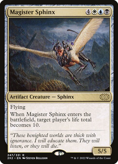 Magister-Sphinx 2X2-247 Rare Near Mint Englisch