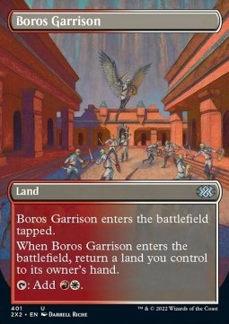 Boros Garrison X2X2-401 Uncommon Excellent Englisch Foil