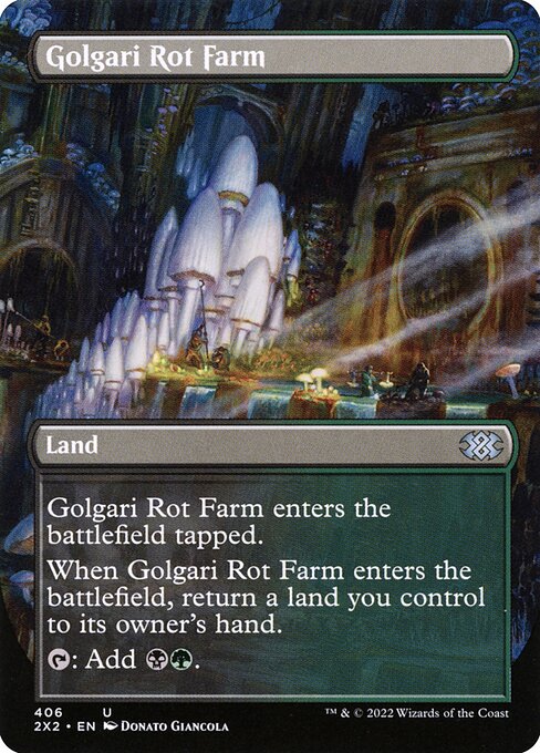 Golgari Rot Farm X2X2-406 Uncommon Near Mint Englisch