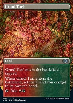 Gruul Turf X2X2-407 Uncommon Excellent Englisch Foil