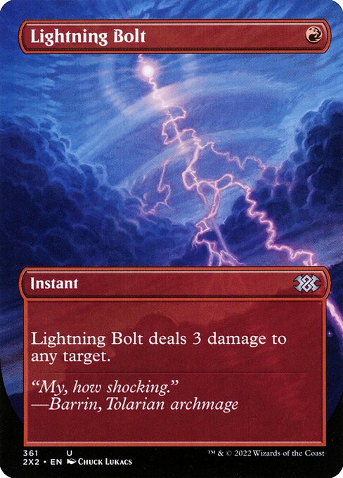 Blitzschlag X2X2-361 Uncommon Excellent Englisch Foil