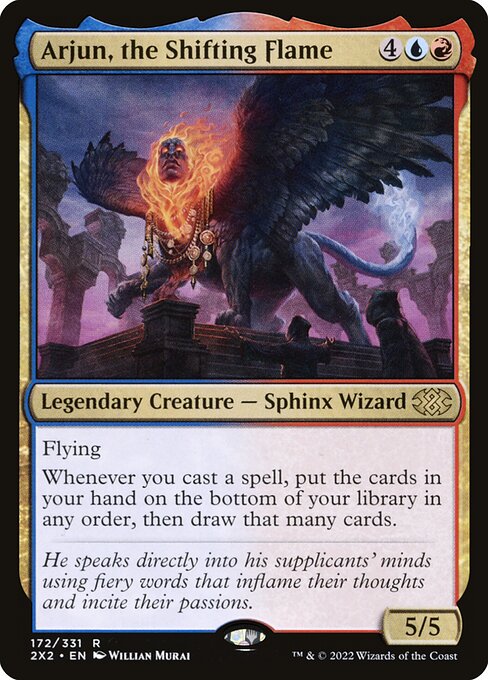 Arjun, the Shifting Flame 2X2-173 Rare Near Mint Englisch