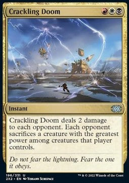 Crackling Doom 2X2-196 Uncommon Near Mint Englisch