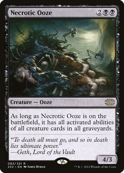 Necrotic Ooze 2X2-83 Rare Near Mint Englisch