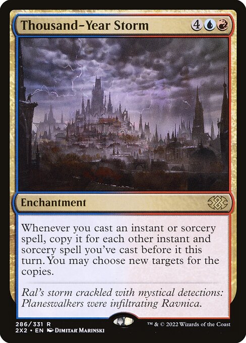 Thousand-Year Storm 2X2-286 Rare Good Englisch Foil