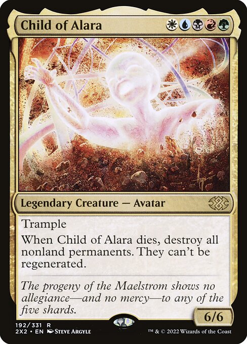 Child of Alara 2X2-192 Rare Near Mint Englisch