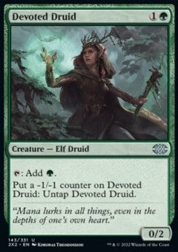 Aufopferungsvoller Druide 2X2-143 Uncommon Excellent Englisch Foil