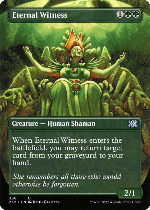 Eternal Witness X2X2-368 Uncommon Excellent Englisch