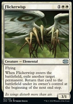Flimmerwisch 2X2-11 Uncommon Excellent Englisch Foil