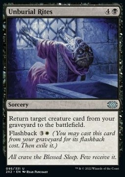 Unburial Rites 2X2-95 Uncommon Near Mint Englisch