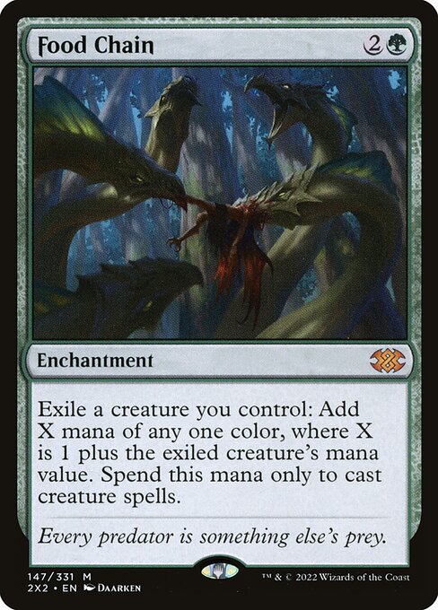 Food Chain 2X2-147 Mythic Near Mint Englisch Foil