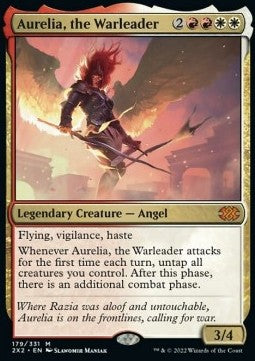 Kriegsführerin Aurelia 2X2-179 Mythic Near Mint Englisch