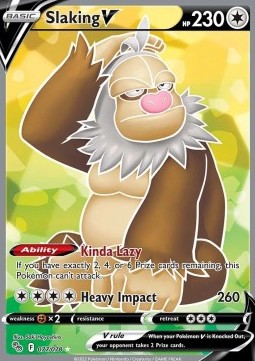 Slaking V PGO-077 Ultra Rare Excellent Englisch