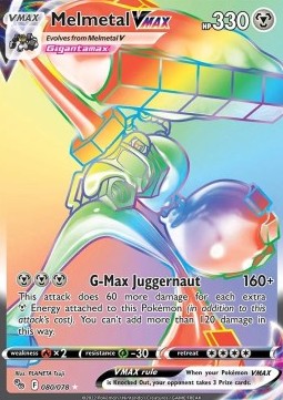Melmetal VMAX PGO-080 Secret Rare Near Mint Deutsch