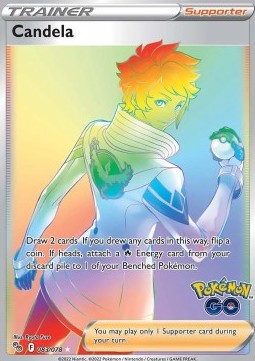 Candela PGO-083 Secret Rare Near Mint Deutsch