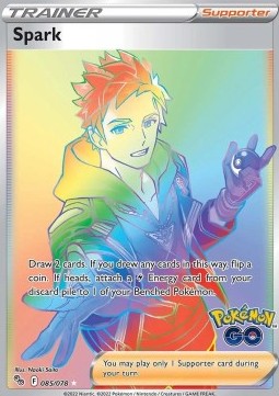Spark PGO-085 Secret Rare Near Mint Englisch