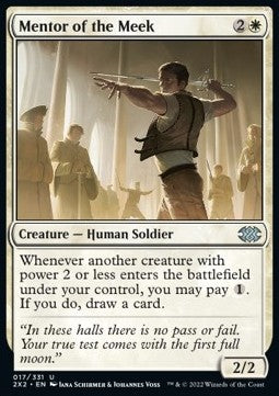 Mentor der Sanften 2X2-17 Uncommon Excellent Englisch Foil