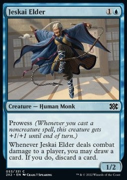 Jeskai-Älteste 2X2-53 Common Excellent Englisch Foil