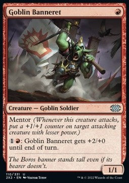 Goblin-Bannerträger 2X2-110 Uncommon Excellent Englisch Foil