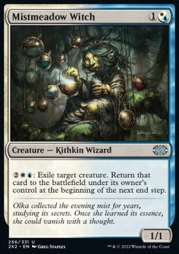 Nebelwiesenhexe 2X2-256 Uncommon Excellent Englisch Foil