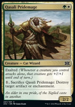 Qasali Pridemage 2X2-267 Common Excellent Englisch Foil
