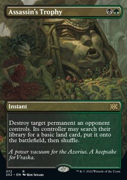 Assassin's Trophy X2X2-372 Rare Near Mint Englisch Foil