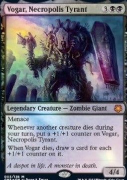 Vogar, Necropolis Tyrant GN3-3 Mythic Near Mint Deutsch Foil