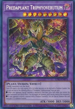 Raubpflanze Triphyoverutum LDS3-076 Secret Rare Excellent Deutsch