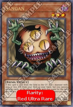 Sangan (V.2) LDS3-001 Ultra Rare Near Mint Deutsch 1. Auflage