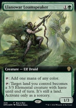 Llanowar-Lehmsprecher BABP-428 Rare Near Mint Deutsch Foil
