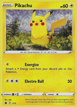 Pikachu MCD22-7 Fixed Near Mint Deutsch