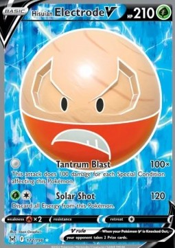 Hisui-Lektrobal V LOR-172 Ultra Rare Near Mint Deutsch