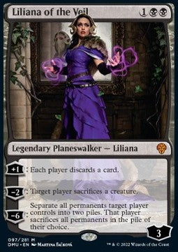 Liliana mit Schleier DMU-97 Mythic Near Mint Deutsch