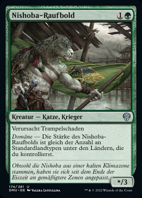 Nishoba-Raufbold DMU-174 Uncommon Excellent Deutsch Foil