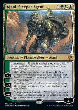 Ajani der Schläfer-Agent DMU-192 Mythic Near Mint Deutsch