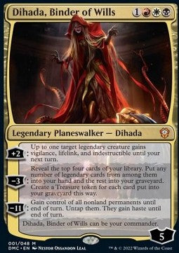 Dihada, Fesslerin des Willens DMC-1 Mythic Excellent Deutsch Foil