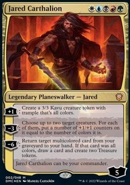 Jared Carthalion DMC-2 Mythic Excellent Englisch Foil