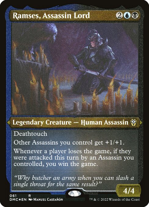 Ramses, Assassin Lord XDMC-61 Rare Near Mint Englisch Foil