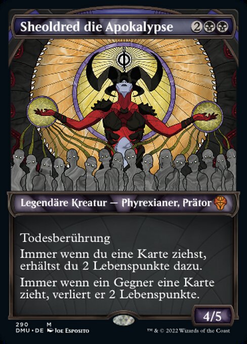 Sheoldred die Apokalypse (V.1) XDMU-290 Mythic Excellent Deutsch