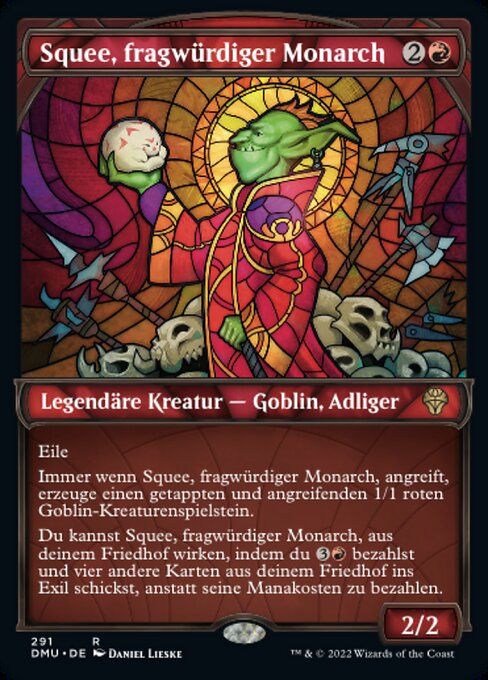 Squee, fragwürdiger Monarch (V.1) XDMU-291 Rare Near Mint Deutsch